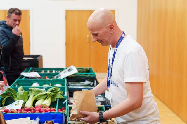 Caring in Bristol’s Alv Hirst at the Withywood food pop-up (photo: David Griffiths)