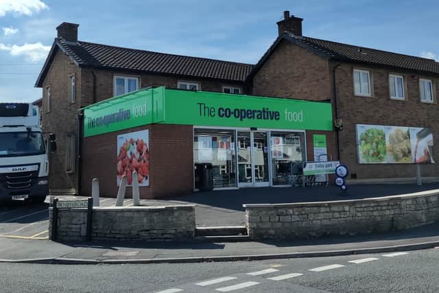 Co-op in Queens Raod in Keynsham was closed following the incident