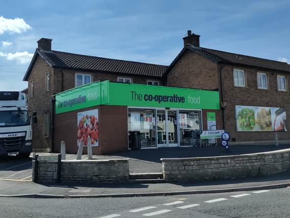 Co-op in Queens Raod in Keynsham was closed following the incident