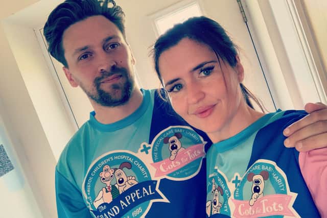 Adam and Laura Powell are raising money for Wallace and Gromit’s The Grand Appeal