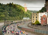 Runners will take in some of Bristol’s most iconic landmarks such as the Clifton Suspension Bridge.