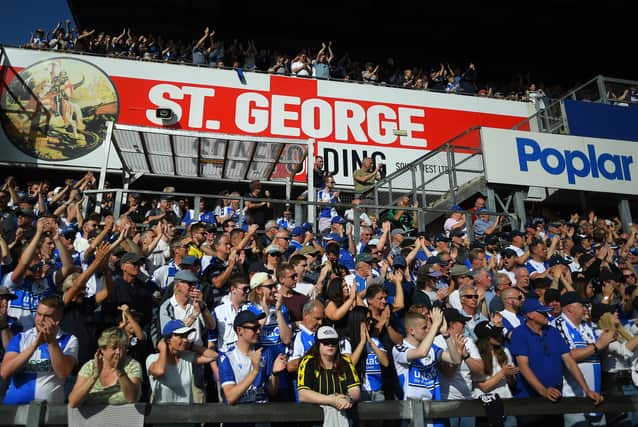 Bristol Rovers fans  (Photo by Harry Trump/Getty Images)