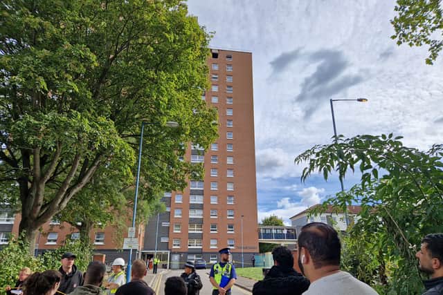Avon and Somerset Police has confirmed one person has died and eight remain in hospital following a fire on the top floor of a flat in Easton.