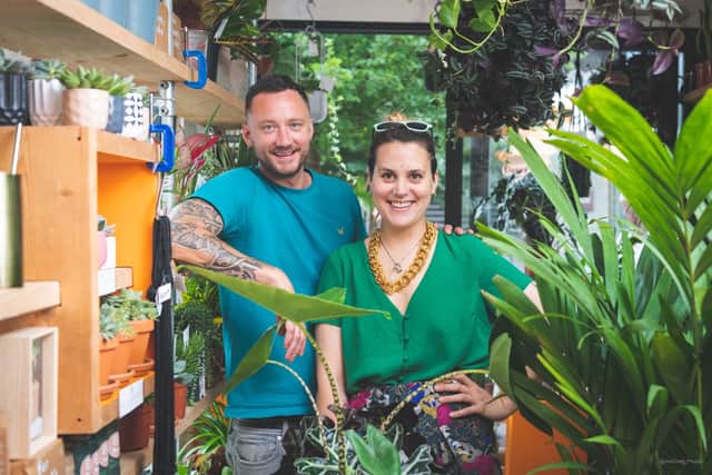 Alex Gear and Sharshi Gee have taken over indoor plant shop Bush at Cargo in Wapping Wharf