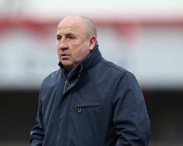 John Coleman unsurprisingly chose former Accrington Stanley midfielder Sam Finley. (Photo by Lewis Storey/Getty Images)