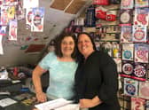 Janette March and her daughter, Sarah, run the Super Saver Store in Shirehampton