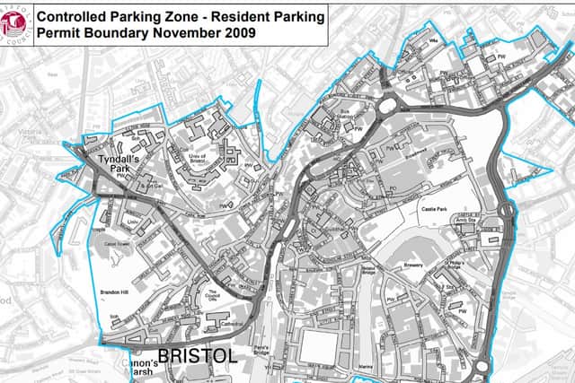 Bristol City Council’s central parking zone will see increases to parking tariffs.