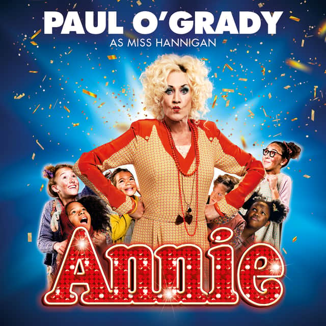 Paul O’Grady has landed a role in an upcoming UK tour of the much-loved musical Annie - and the show is stopping off in Bristol.