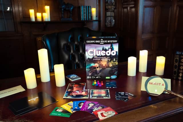 Marking the launch of transformative boardgame Cluedo Escape Treachery at Tudor Mansion Cluedo has taken over three UK mansions this Halloween.
