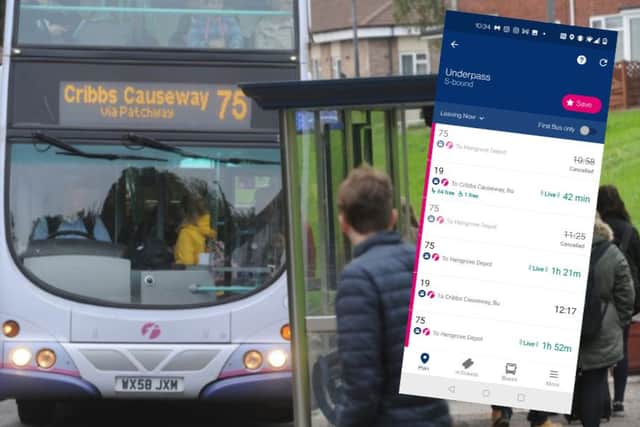 All change to bus services this morning - but still cancellations