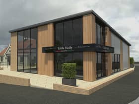 A CGI of the restaurant at the Lyde Green development (Image: Lyde Green Retail/R&J Consultants)