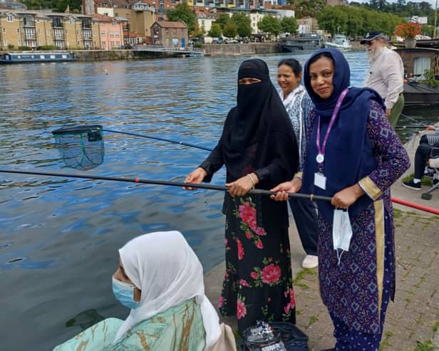 Local community groups have been training with the Angling Trust at Bristol Harbourside