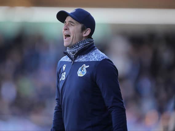 Bristol Rovers take on former manager Darrell Clarke. 