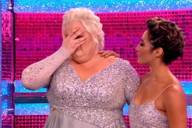 ayde Adams sobbed after performing an emotional dance in memory of her older sister on Strictly Come Dancing, telling the hosts that being able to keep her name alive was ‘the greatest gift’ to the Bedminster-born comedian and her family.