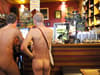 Naked dining event where 20 strangers enjoy a three-course meal taking place in Bristol