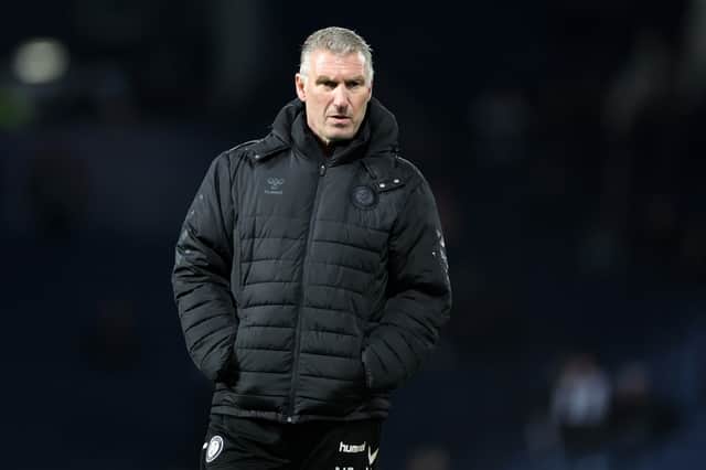 Nigel Pearson makes eight changes to the Bristol City side. (Photo by Catherine Ivill/Getty Images)