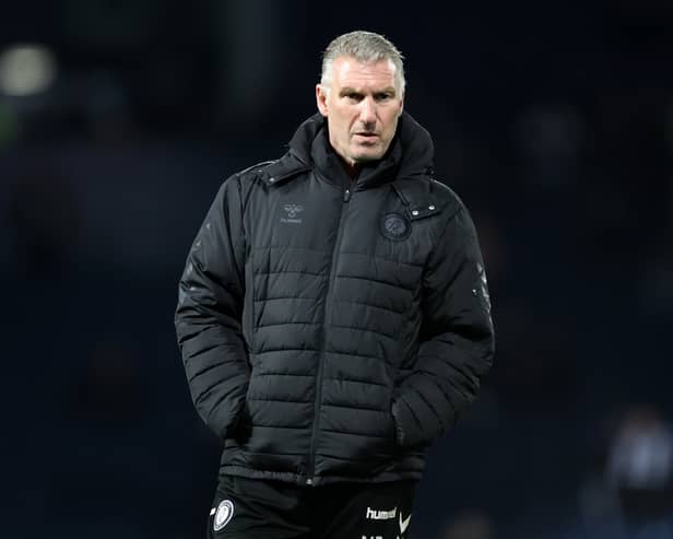 Nigel Pearson saw a continuing theme in Bristol City’s loss to Sheffield United. (Photo by Catherine Ivill/Getty Images)