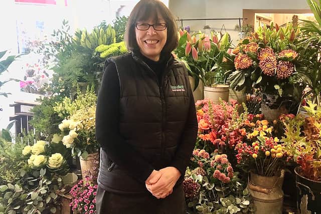 Clifton Village florist Lisa Elliott