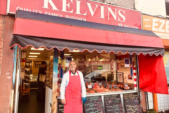 Butcher Kelvin Temblett has run Kelvin’s for the past 25 years
