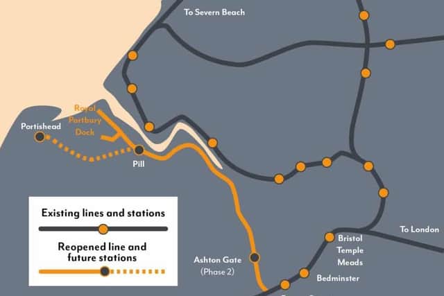 Preparation work can now begin on the £152m Portishead to Bristol line after it was signed off by the Secretary of State for Transport.