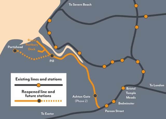 Preparation work can now begin on the £152m Portishead to Bristol line after it was signed off by the Secretary of State for Transport.