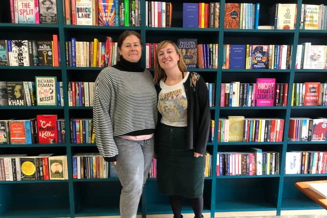 Christie Cluett and Sarah Balfour opened The Small City Bookshop this month