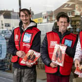 Big Issue Vendor Dave Besley, a terminally ill air crash hero who was given just weeks to live has started selling The Big Issue with his two sons - to help support them when he’s gone. 