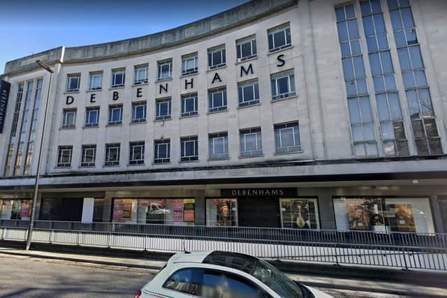 Debenhams in Broadmead may be an option for a new site for Central Library