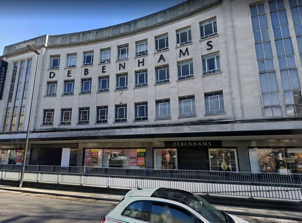 <p>Debenhams in Broadmead may be an option for a new site for Central Library</p>