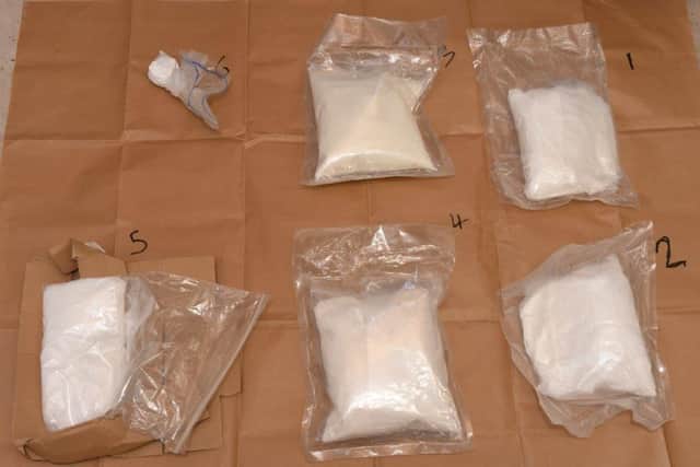 Ketamine with an estimated street worth of £168,000 was seized by police during their operation.