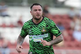 Lee Tomlin is back in the Beautiful Game, this time as a player-coach. (Photo by Pete Norton/Getty Images)
