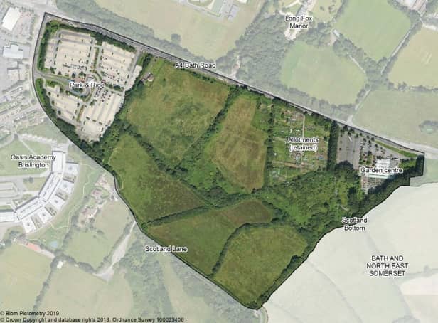 <p>This site on Bath Road, Brislington is one of two countryside sites at risk due to a Local Plan.</p>