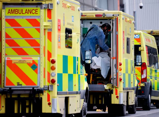 <p>A Freedom of Information request has shed more light on ambulance waiting times across Greater Manchester. Photo: AFP via Getty Images</p>
