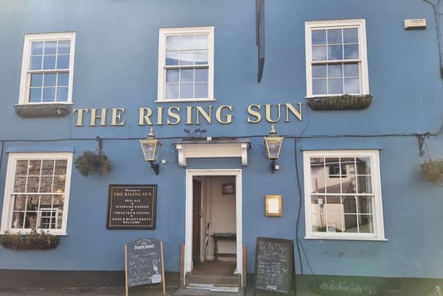 The Rising Sun in the village of Pensford near Bristol