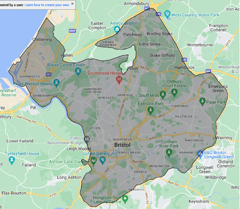 The new Voi operating area covers most of Bristol 