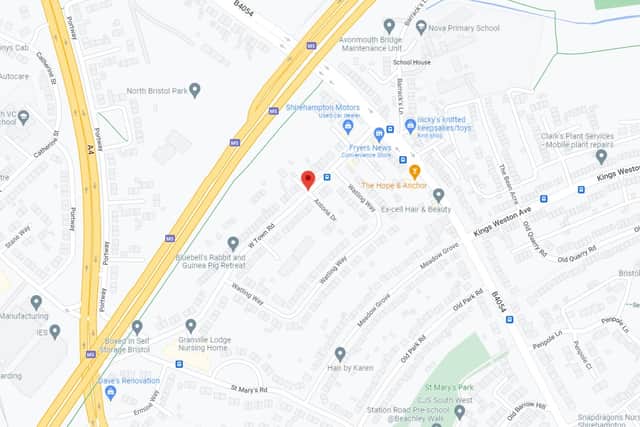 Antona Drive if off West Town Road in Shirehampton (Credit: Google Maps)