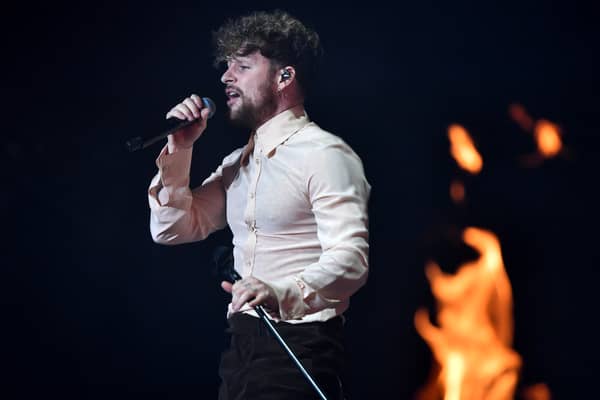 Tom Grennan performs during HITS Radio’s HITS Live 2021.
