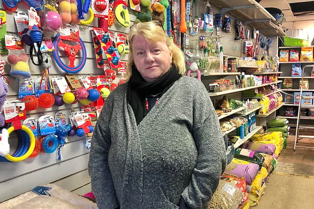 Maria Reeves and her husband, Kevin, have run Henbury Pet & Garden Supplies for 21 years