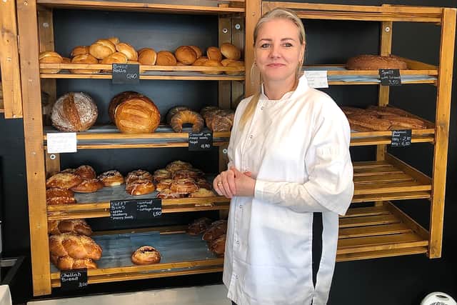  Aneta Balcerzak who runs new Henbury shop Robert’s Bakery with her husband