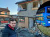 Family ‘lucky to be alive’ after double-decker bus smashes into their home 