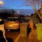 Stock image of bins left out on the road - Bristol Green Councillor Martin Fodor says he is concerned residents are concerned when collections don’t take place and bins are left lying around the pavements for extra days