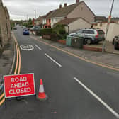 Court Road was closed following the crash