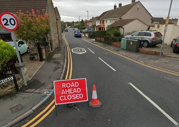 <p>Court Road was closed following the crash</p>