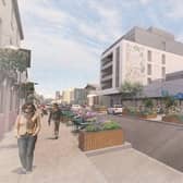 Temple Street will see wider pavements laid down from the New Year in the next stage of the town centre improvements