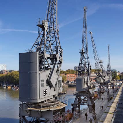The cranes were listed by Historic England earlier this year