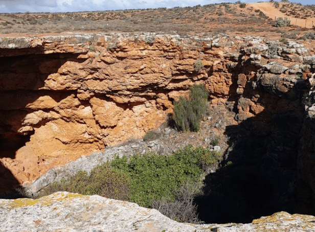 <p>Koonalda Cave in South Australia (photo: Google Maps/ Paul Hanley)</p>