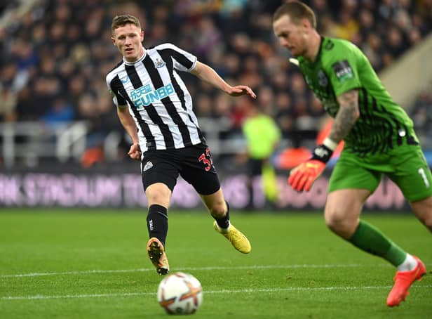 <p>Eliot Anderson has played eight times in the Premier League - but could he move away from Newcastle? (Photo by Stu Forster/Getty Images)</p>