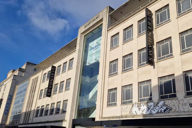 AEW has commented over the former Debenhams store for the first time