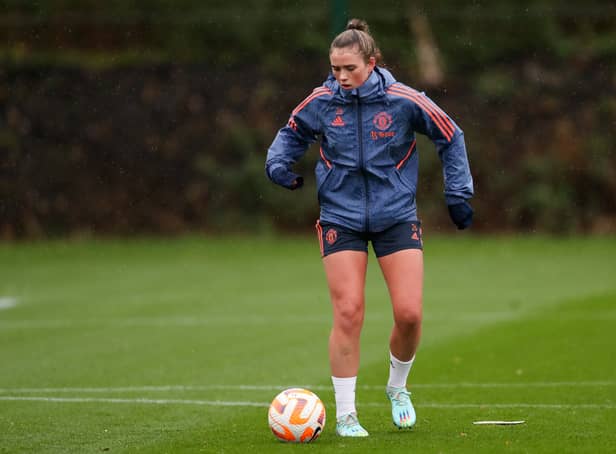 <p>Grace Clinton is closing in on a move to Bristol City. (Charlotte Tattersall/Getty Images) </p>
