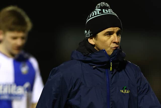 Joey Barton wants to take Bristol Rovers to the Championship. (Photo by Michael Steele/Getty Images)